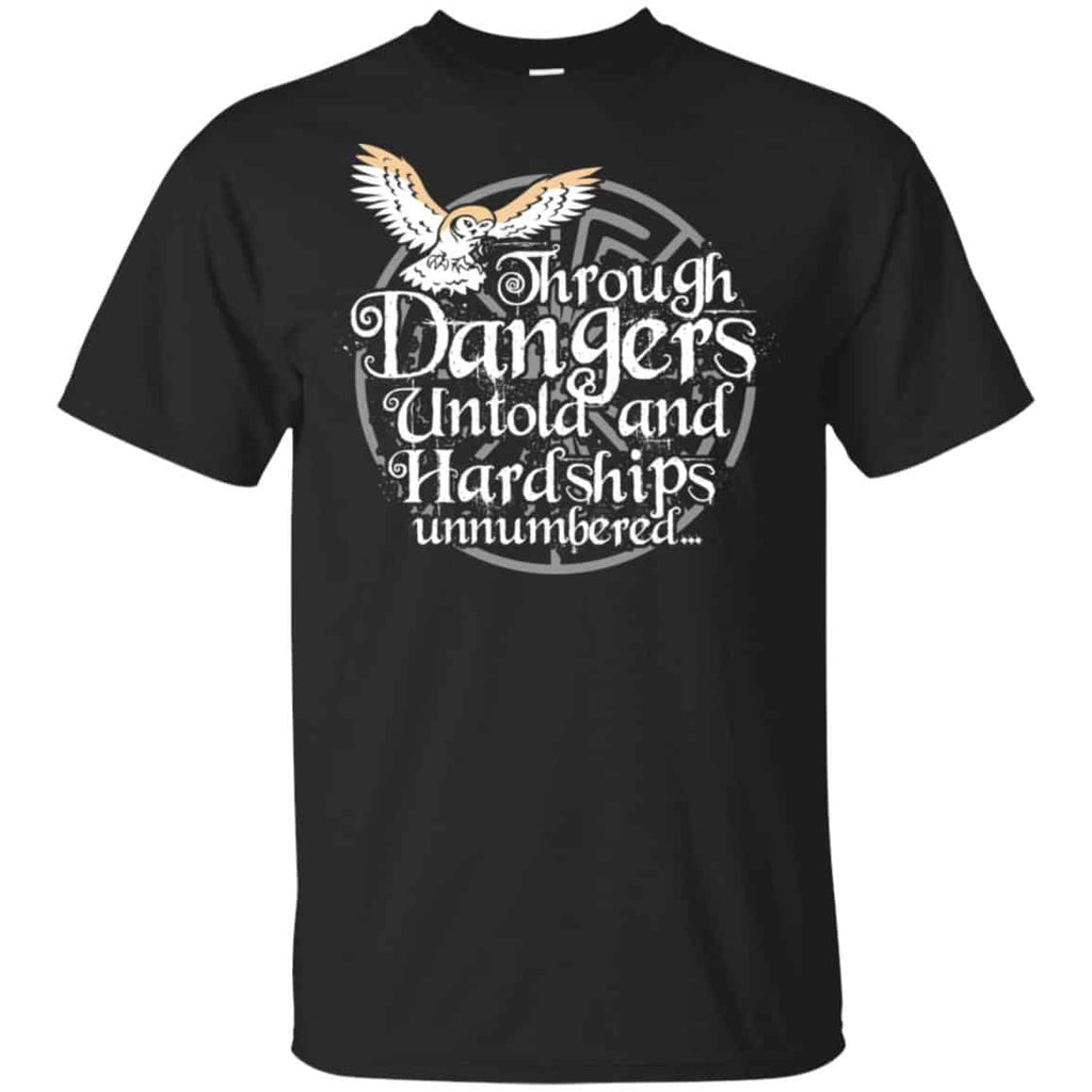 Through Dangers Untold And Hard Ships Unnumbered Shirt, Hoodie, Tank