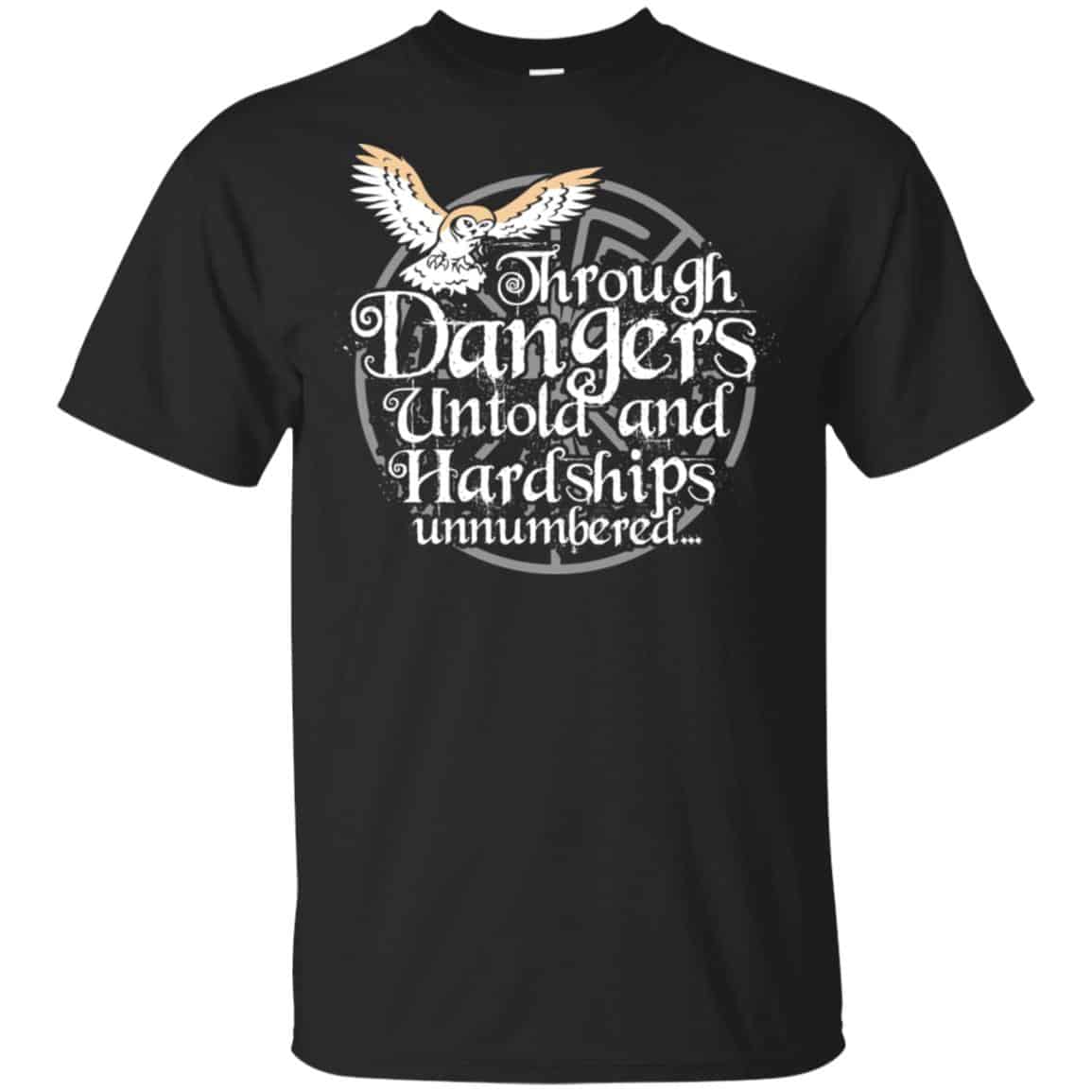 Through Dangers Untold And Hard Ships Unnumbered Shirt, Hoodie, Tank