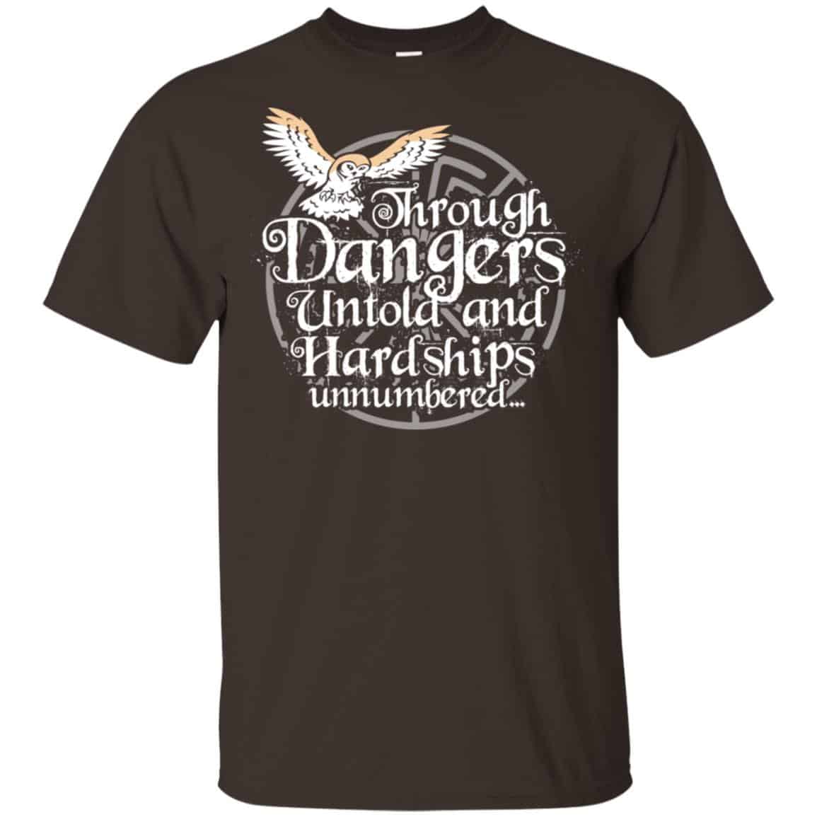 Through Dangers Untold And Hard Ships Unnumbered Shirt, Hoodie, Tank