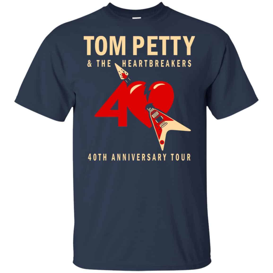 Tom Petty And The Heartbreakers 40th Anniversary Tour Shirt, Hoodie, Tank
