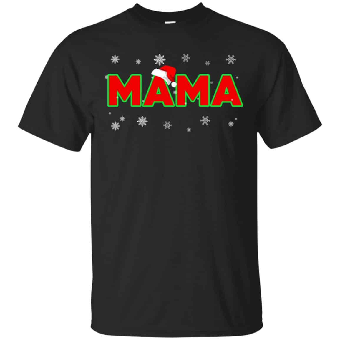 Mama Christmas Santa Ugly Sweater, T-Shirts, Hoodie