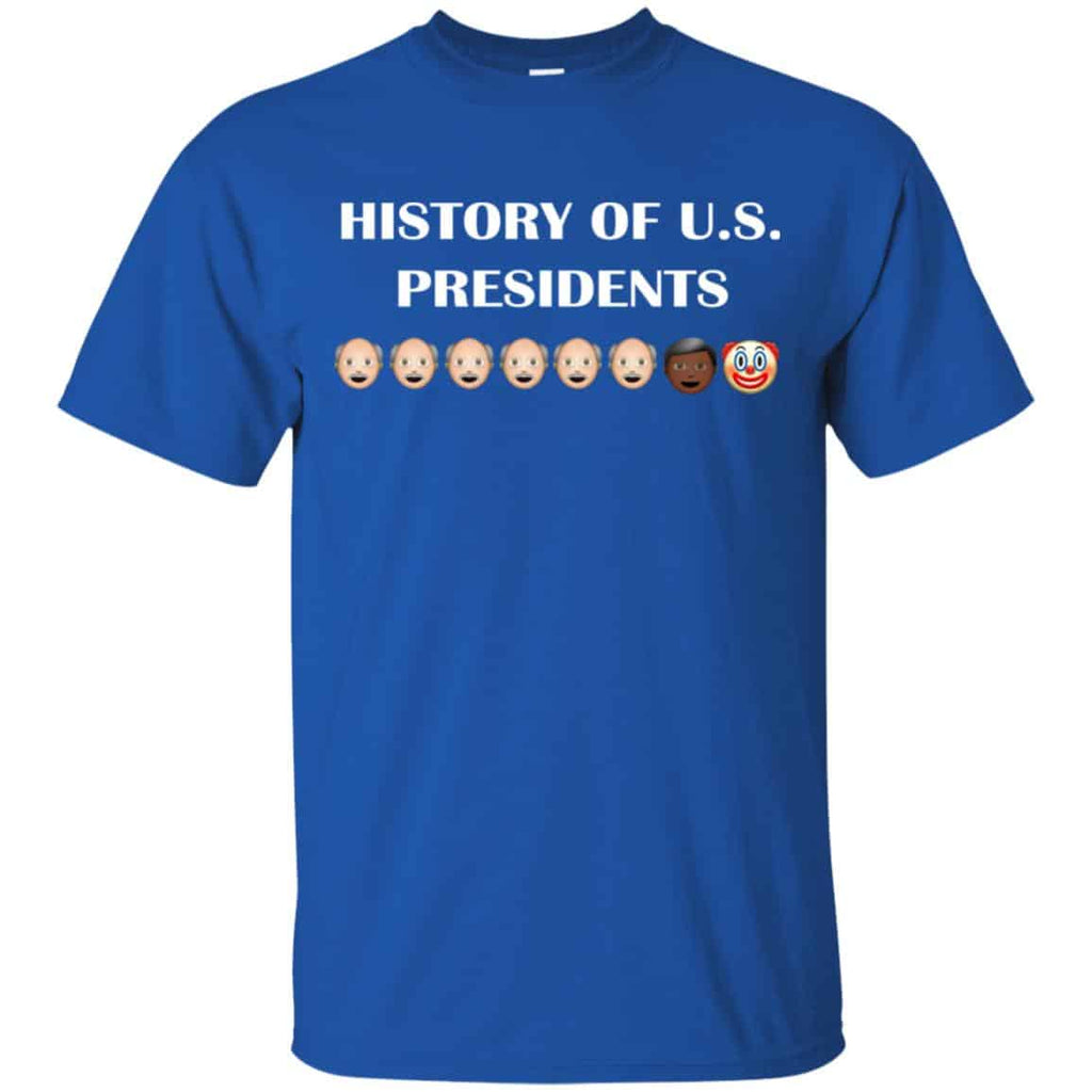 History Of U.S. Presidents Shirt, Hoodie, Tank