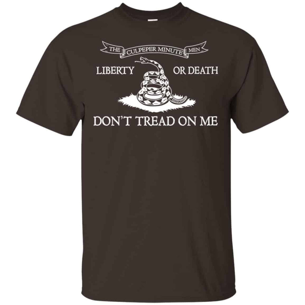 The Culpeper Minutemen T-Shirt – Liberty or Death Dont Tread on Me T-Shirts, Hoodie, Tank