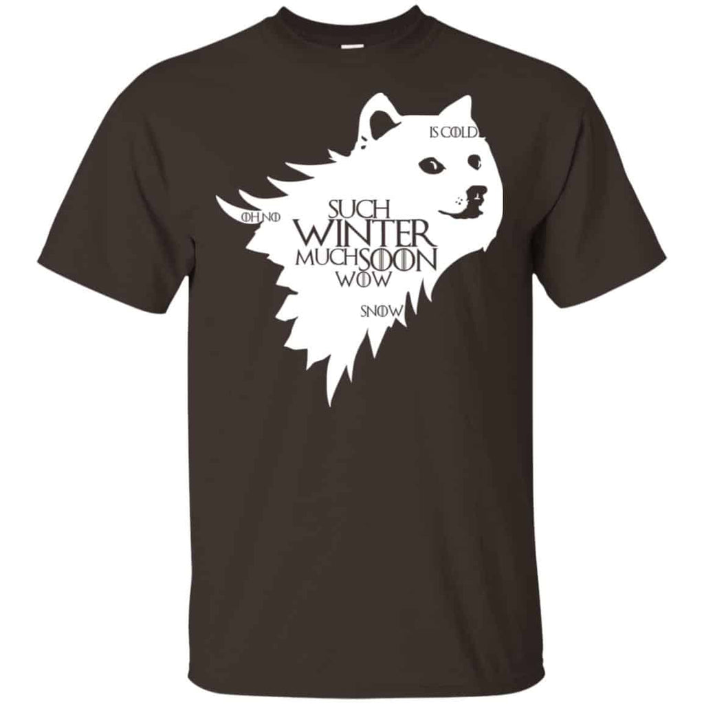 Game Of Thrones: Doge Such Winter Much Soon Wow T-Shirts, Hoodie, Tank