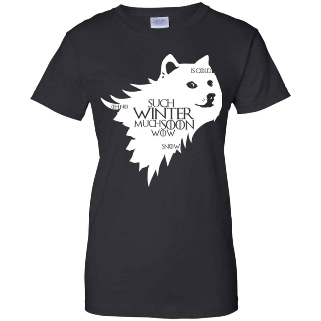 Game Of Thrones: Doge Such Winter Much Soon Wow T-Shirts, Hoodie, Tank