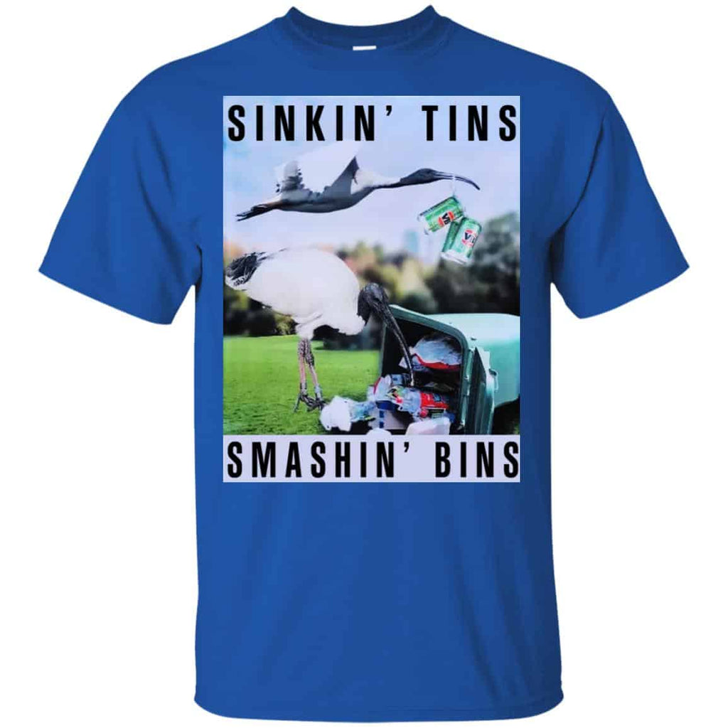 Sinkin Tins Smashing Bins Shirt, Hoodie, Tank