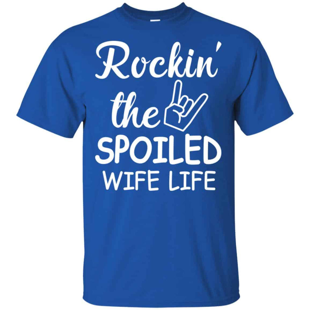 Rockin’ The Spoiled Wife Life Shirt, Hoodie, Tank