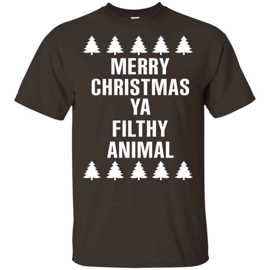 Merry Christmas Ya Filthy Animal T-Shirts, Hoodie, Sweater