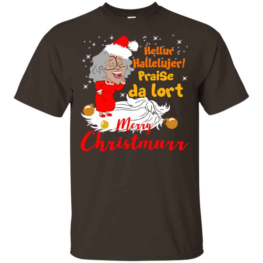 Hellur Hallelujer Praise Da Lort Merry Christmas Shirt, Hoodie, Tank