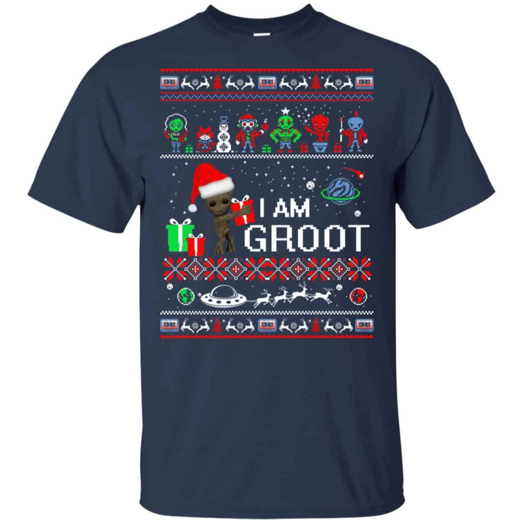 Guardians Of The Galaxy: I Am Groot Christmas T-Shirts, Hoodie, Tank