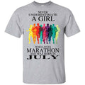 A Girl Who Loves Marathon And Was Born In July T-Shirts, Hoodie, Tank
