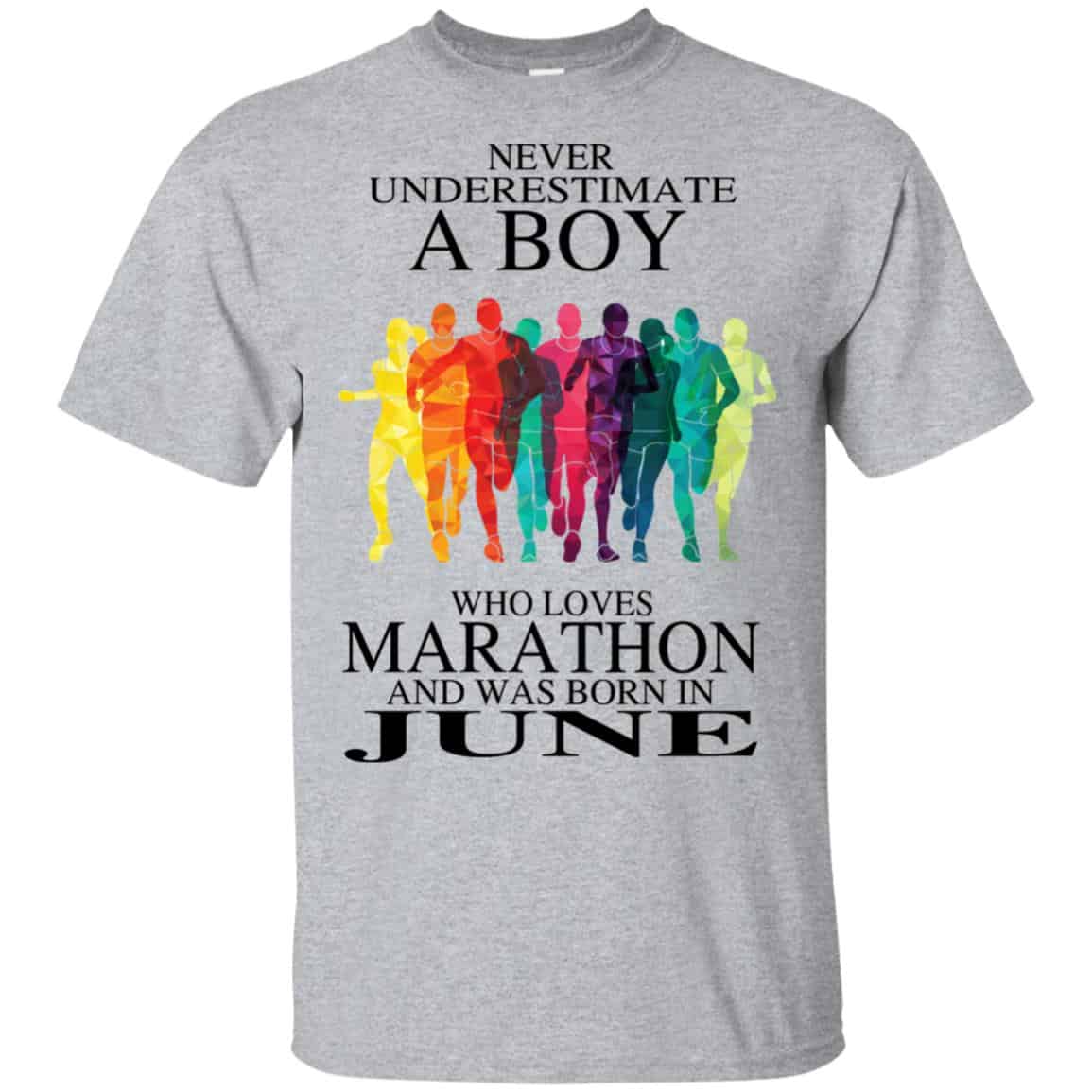 A Boy Who Loves Marathon And Was Born In June T-Shirts, Hoodie, Tank
