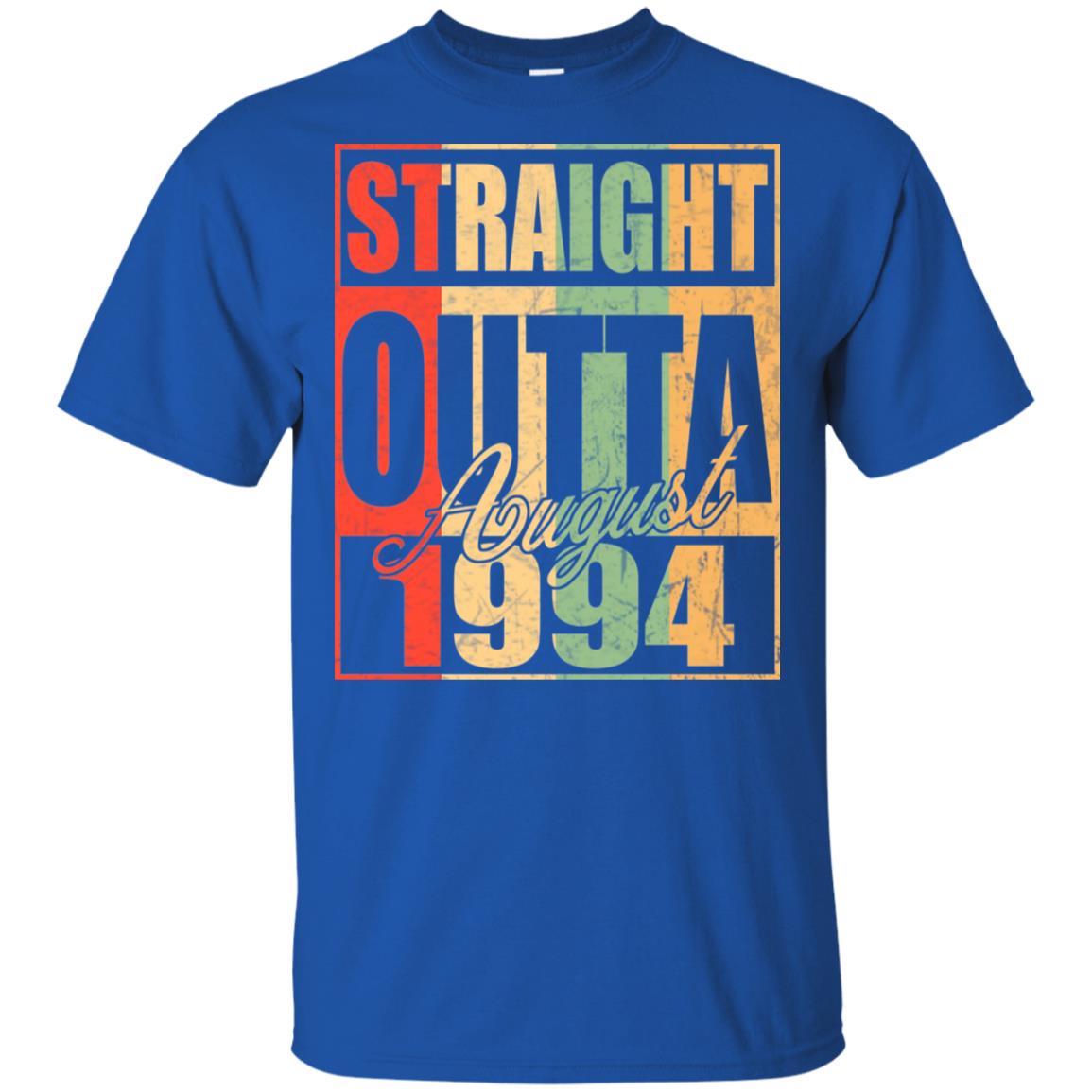 Vintage Straight Outta August 1994 Birthday T-Shirts, Hoodie, Tank