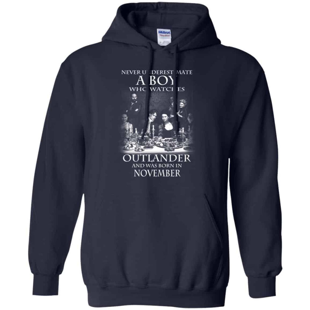 A Boy Who Watches Outlander And Was Born In November T-Shirts, Hoodie, Tank