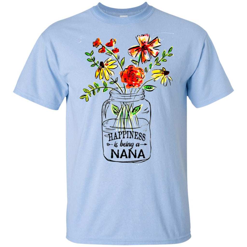 Happiness Is Being A Nana Flower T-Shirts, Hoodie, Tank