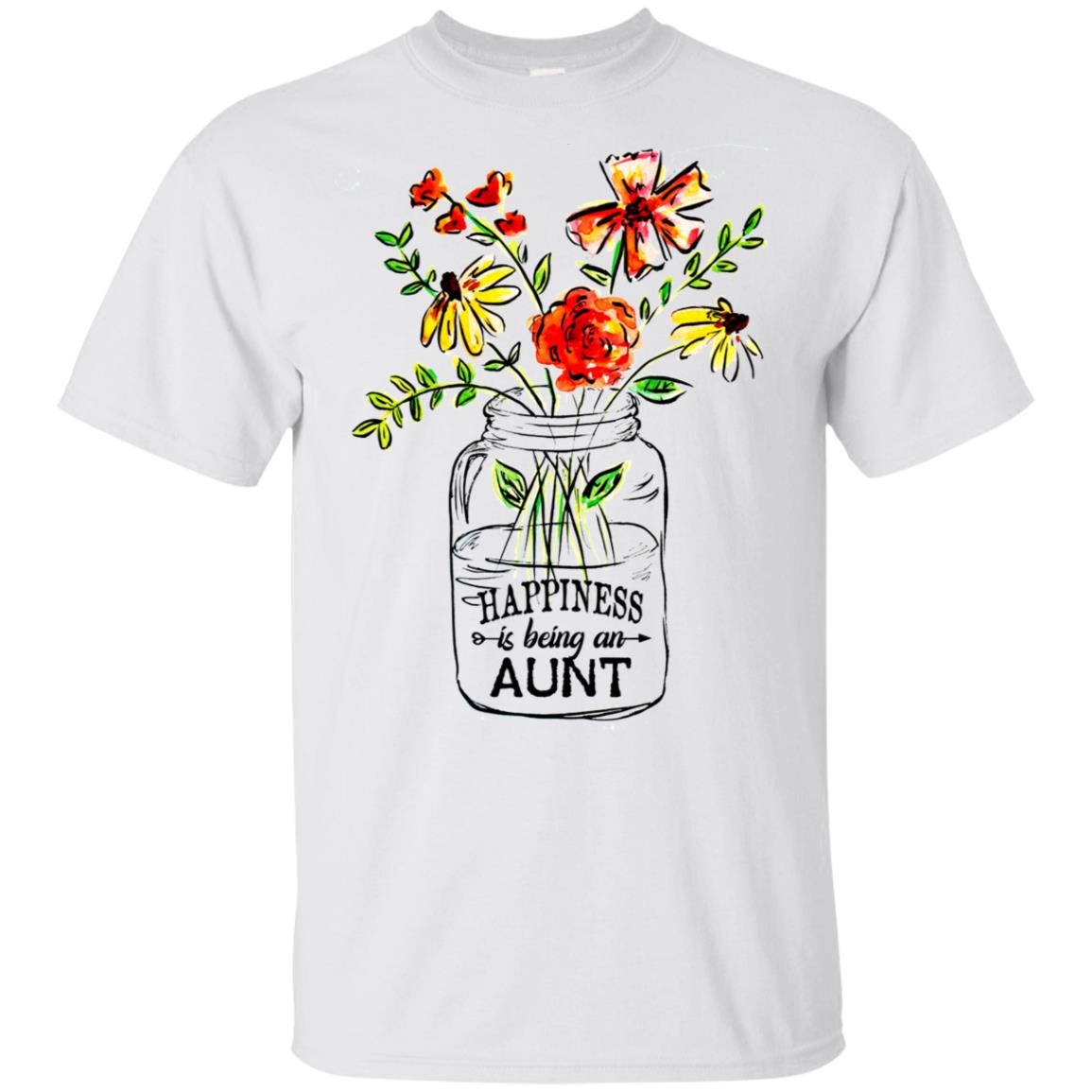 Happiness Is Being A Aunt Flower T-Shirts, Hoodie, Tank