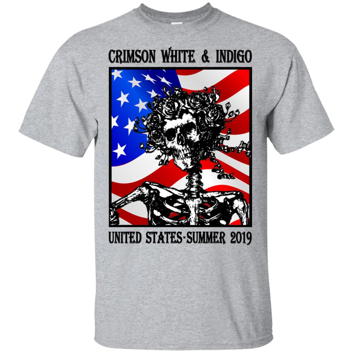 Crimson White & Indigo United States Summer 2019 T-Shirts, Hoodie, Tank