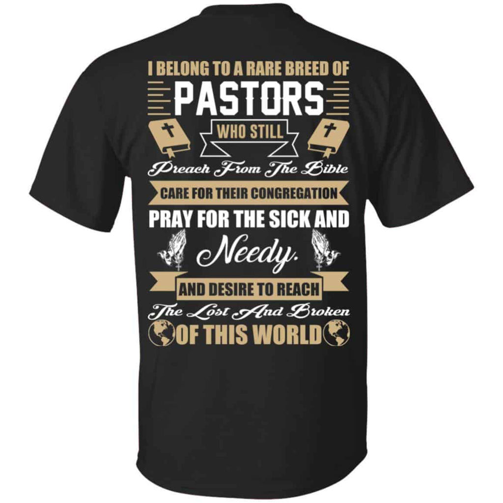 I Belong To A Rare Breed Of Pastors T-Shirts, Hoodie, Tank