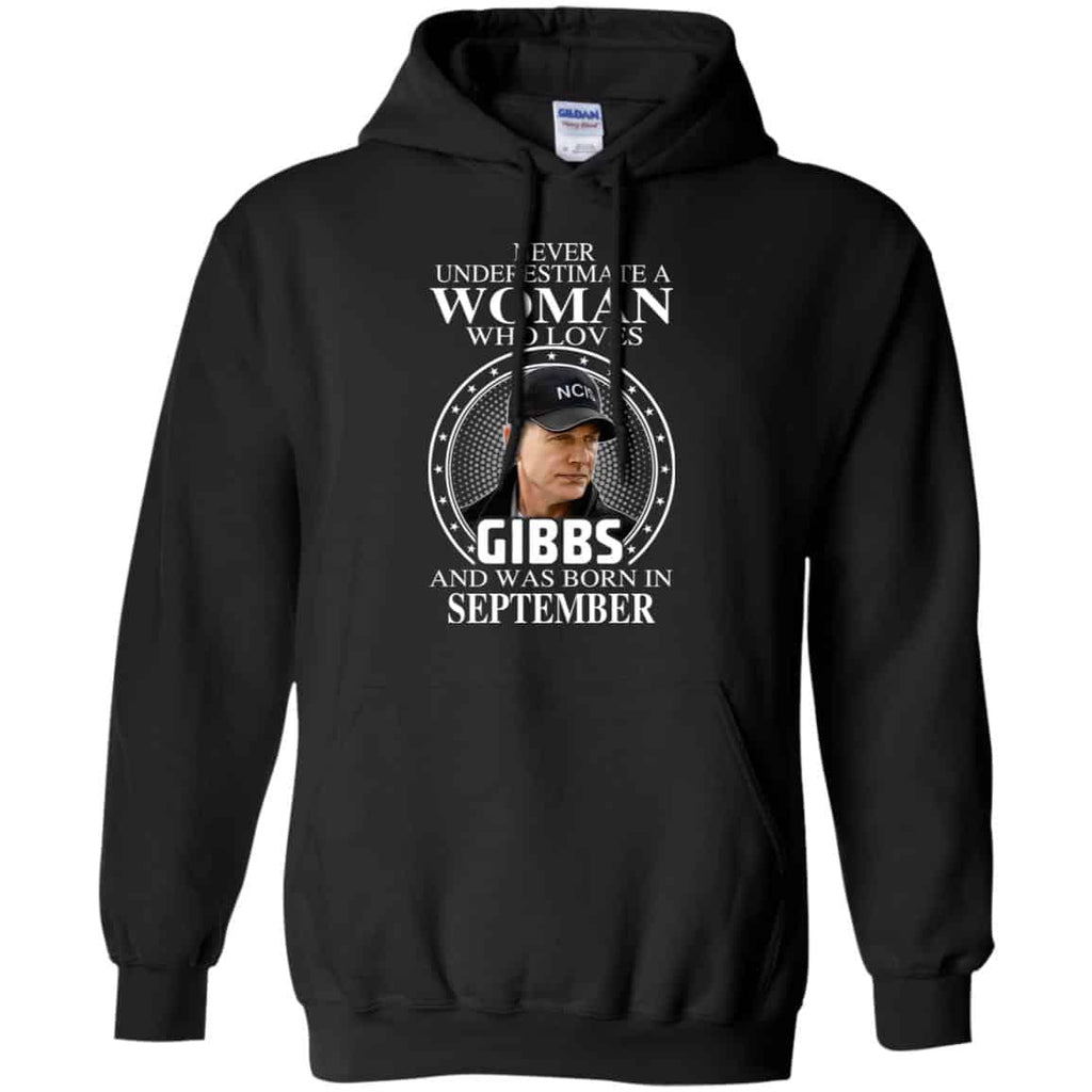 A Woman Who Loves Gibbs And Was Born In September T-Shirts, Hoodie, Tank