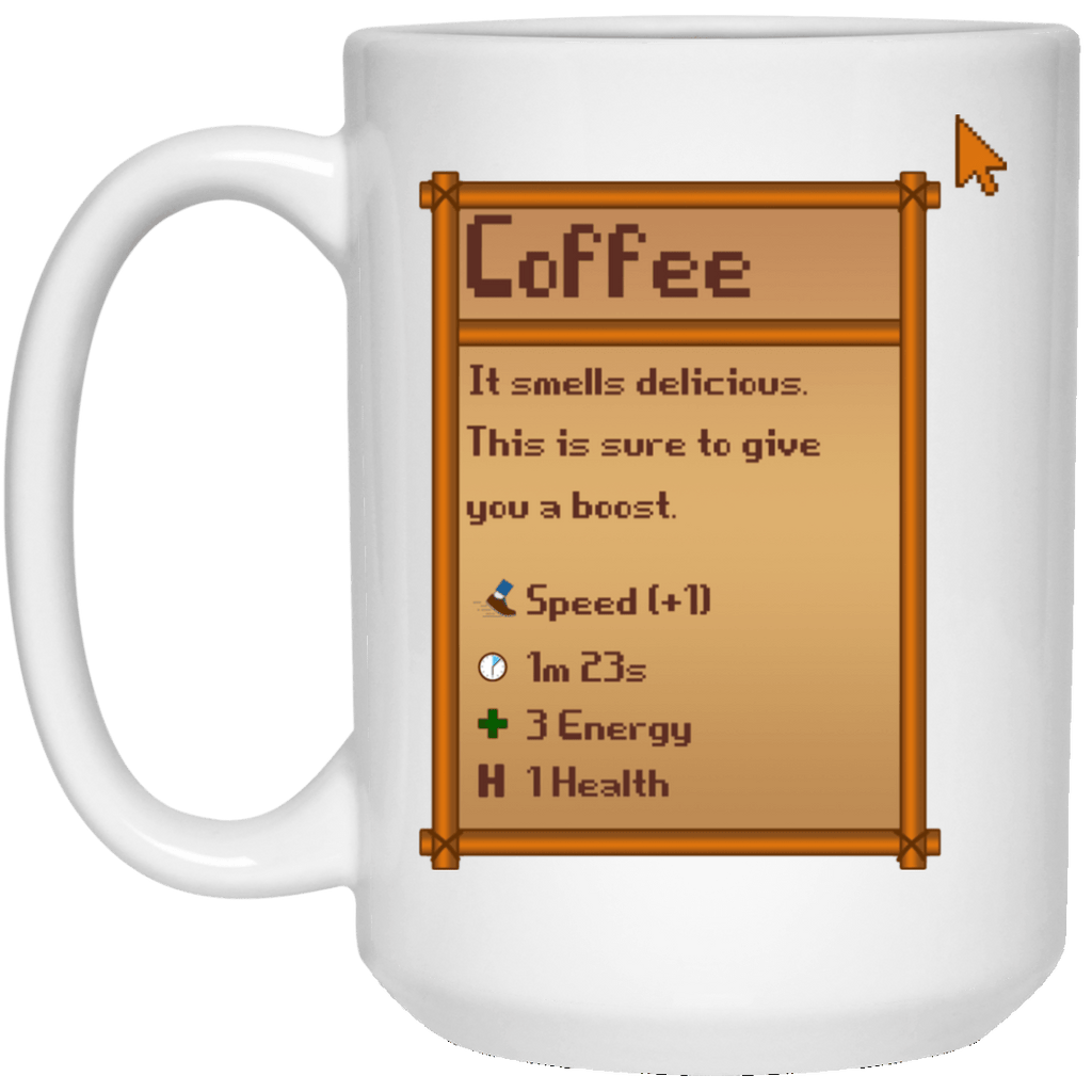 Stardew Valley Coffee 11oz 15oz Mug