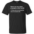 There Are Two Types Of People In This World T-Shirts, Hoodie, Tank