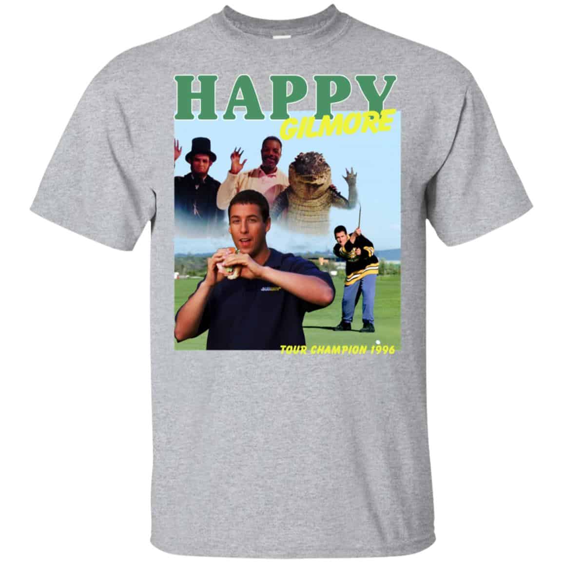 Happy Gilmore Tour Champion 1996 T-Shirts, Hoodie, Tank