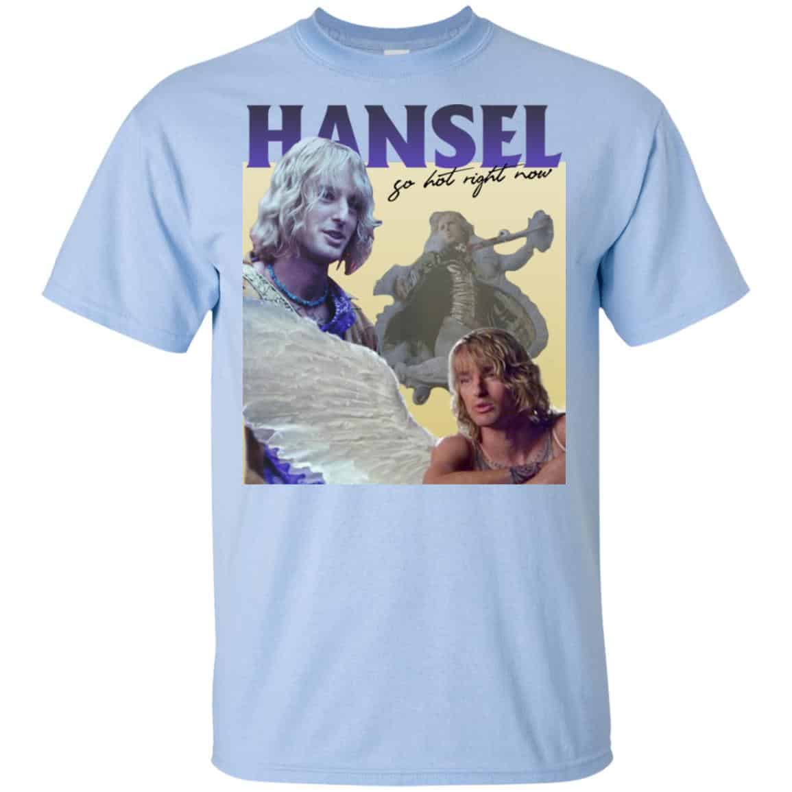 Zoolander: Hansel, So Hot Right Now T-Shirts, Hoodie, Tank