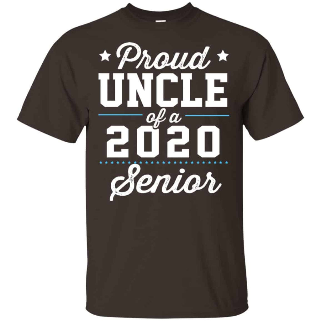 Proud Uncle Of A 2020 Senior Graduation T-Shirts, Hoodie, Tank