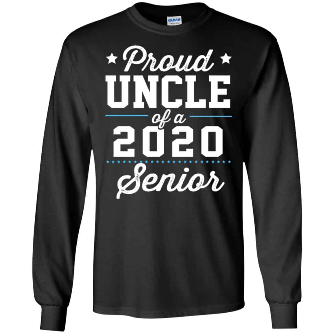 Proud Uncle Of A 2020 Senior Graduation T-Shirts, Hoodie, Tank