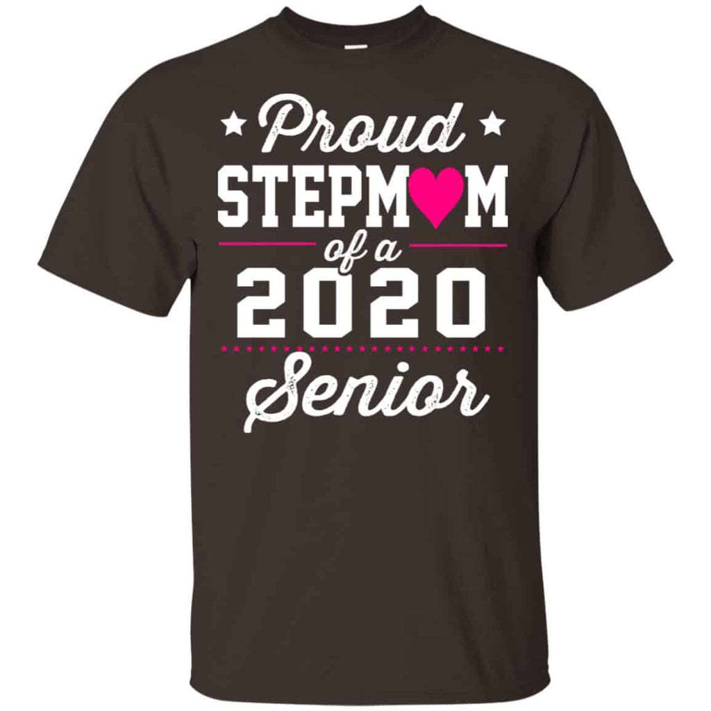 Proud Stepmom Of A 2020 Senior Graduation T-Shirts, Hoodie, Tank