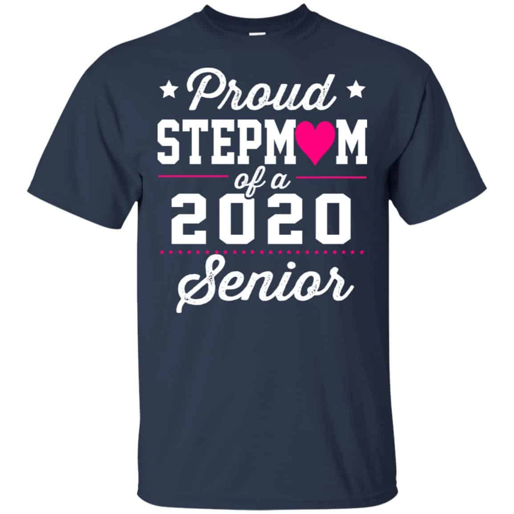 Proud Stepmom Of A 2020 Senior Graduation T-Shirts, Hoodie, Tank