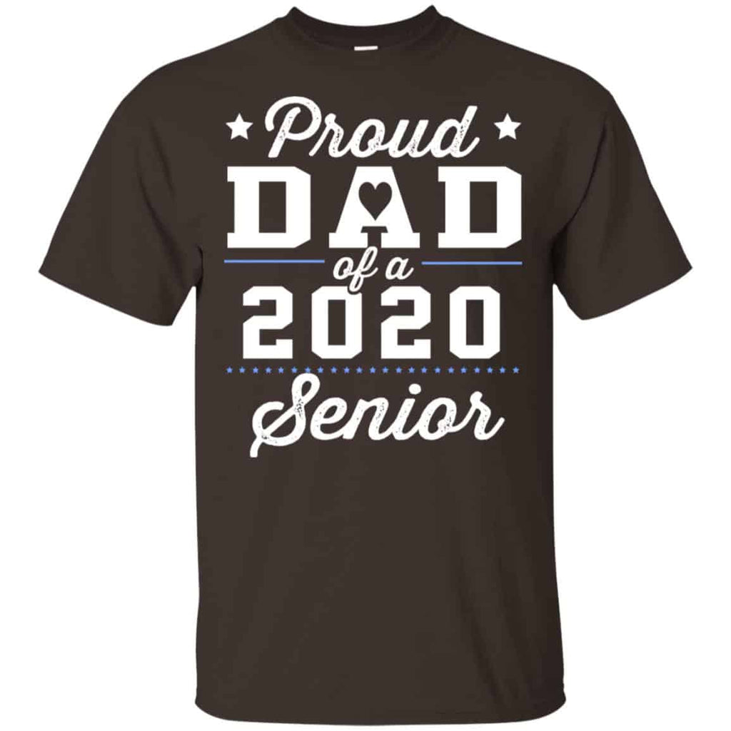Proud Dad Of A 2020 Senior Graduation T-Shirts, Hoodie, Tank