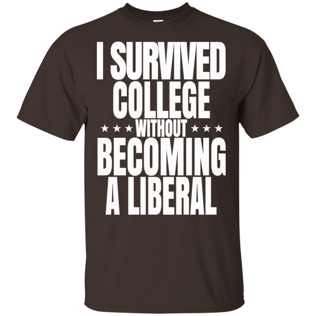 I Survived College Without Becoming A Liberal T-Shirts, Hoodie, Tank