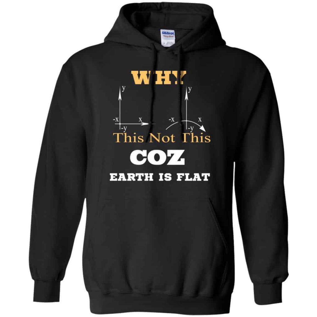 Why This Not This Coz Earth Is Flat T-Shirts, Hoodie, Tank