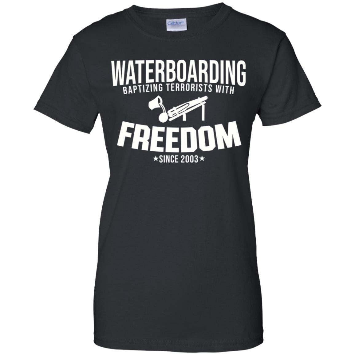 Waterboarding Baptising Terrorists With Freedom T-Shirts, Hoodie, Tank