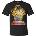 Hippie Eat Mushrooms See The Universe T-Shirts, Hoodie, Tank