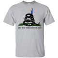 Gadsden Flag Beavis: Are You Threatening Me T-Shirts, Hoodie, Tank