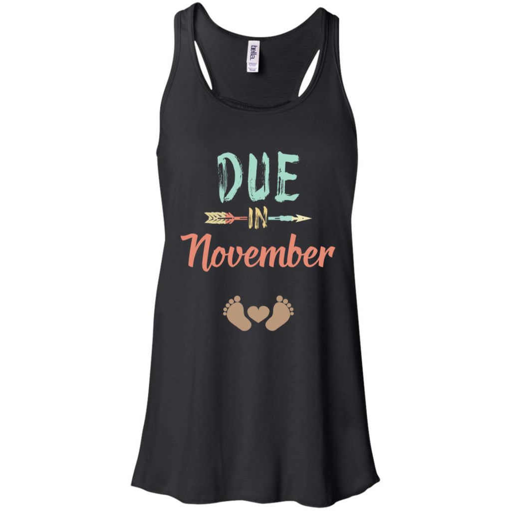 Due Date November Announcement Mommy Bump Pregnancy T-Shirts, Hoodie, Tank