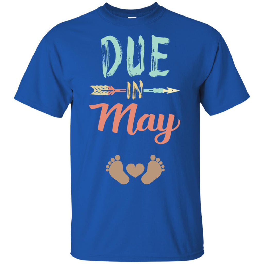 Due Date May Announcement Mommy Bump Pregnancy T-Shirts, Hoodie, Tank
