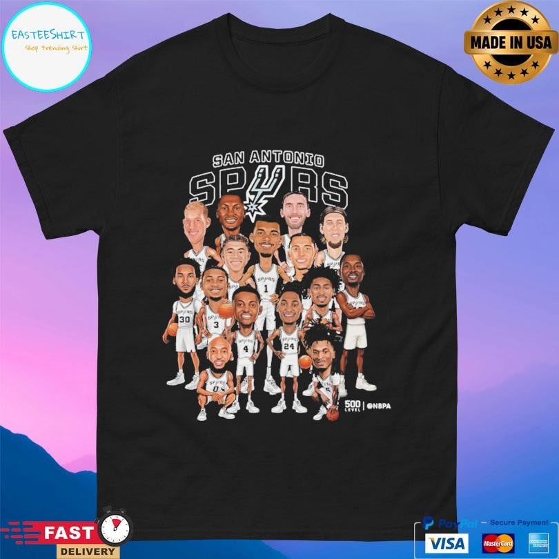 San Antonio Spurs 2026 Playoffs Caricature Shirt