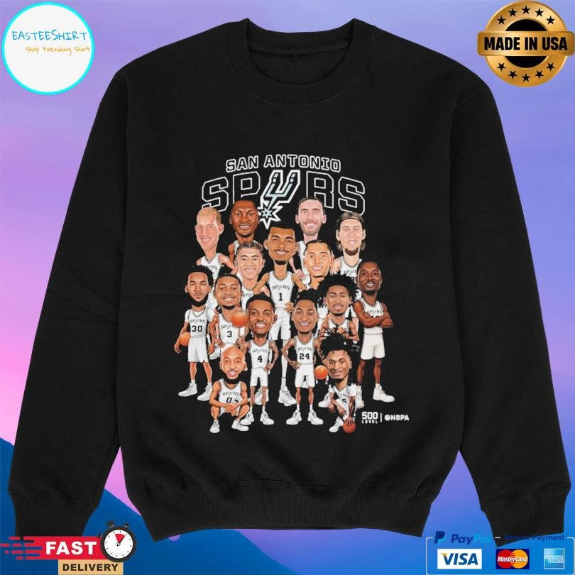 San Antonio Spurs 2026 Playoffs Caricature Shirt