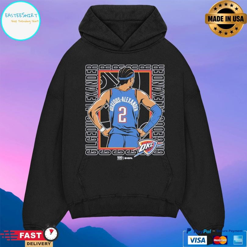 Shai Gilgeousalexander Oklahoma City Thunder Repeat T-Shirts