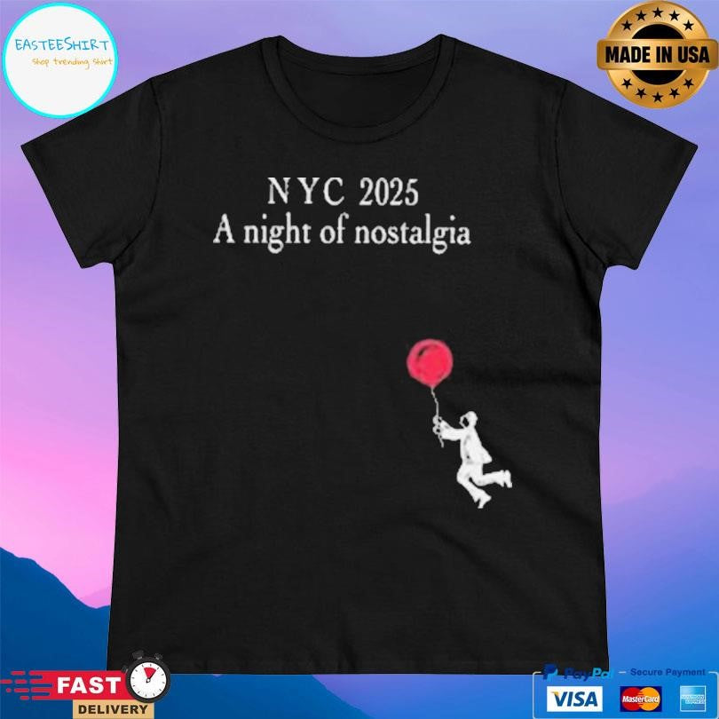 Skizzy Mars Night Of Nostalgia Nyc Exclusive Shirt
