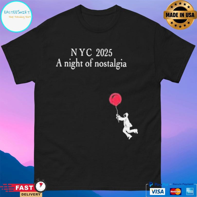 Skizzy Mars Night Of Nostalgia Nyc Exclusive Shirt