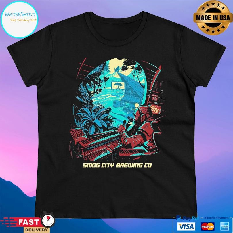 Smog City Brewing Space Jungle Shirt