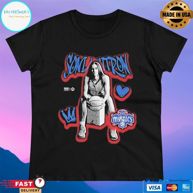 Sonia Citron Washington Mystics Grunge Shirt