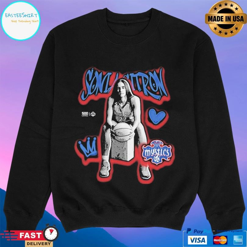 Sonia Citron Washington Mystics Grunge Shirt