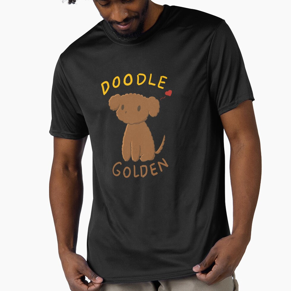 Golden Doodle but Doodle Golden by mochidough