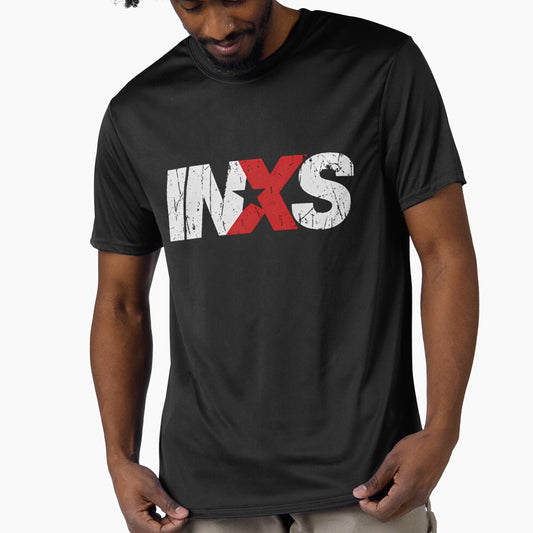 Inxs  Logo Vintage Illustration by ElsaScheffl