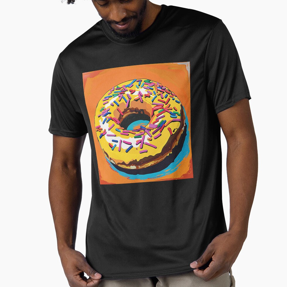 Iced Donut Pop Art 5 by AstroRisq